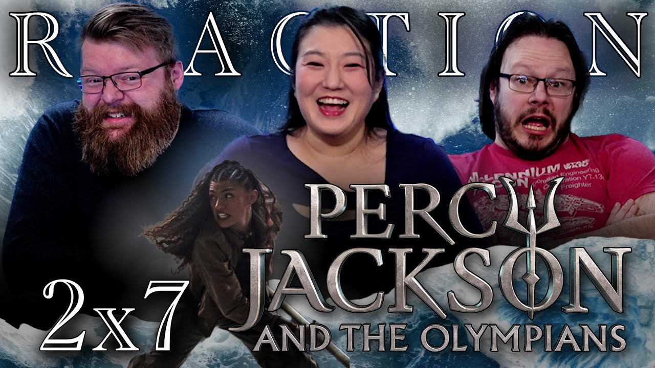 Percy Jackson and the Olympians 2x7 REACTION!! 