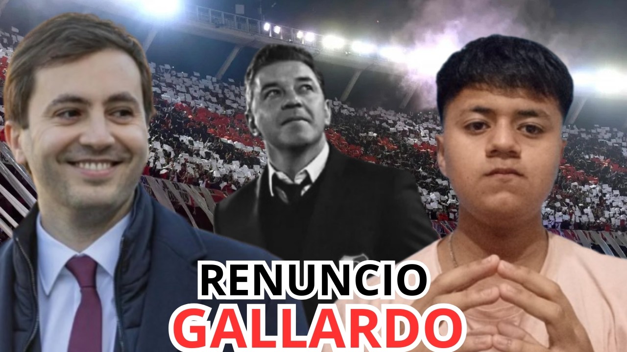 LLEGO EL FIN DE GALLARDO EN RIVER