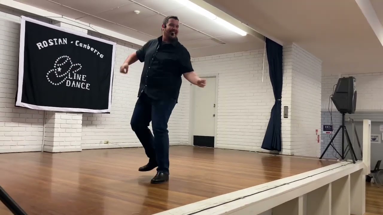 Line Dance “ Baby I’m Burning “ demo by Joshua Talbot