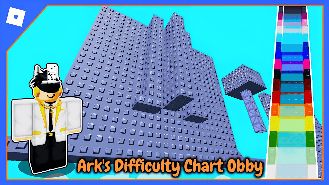 Ark's Difficulty Chart Obby [All 170 Stages] | Roblox