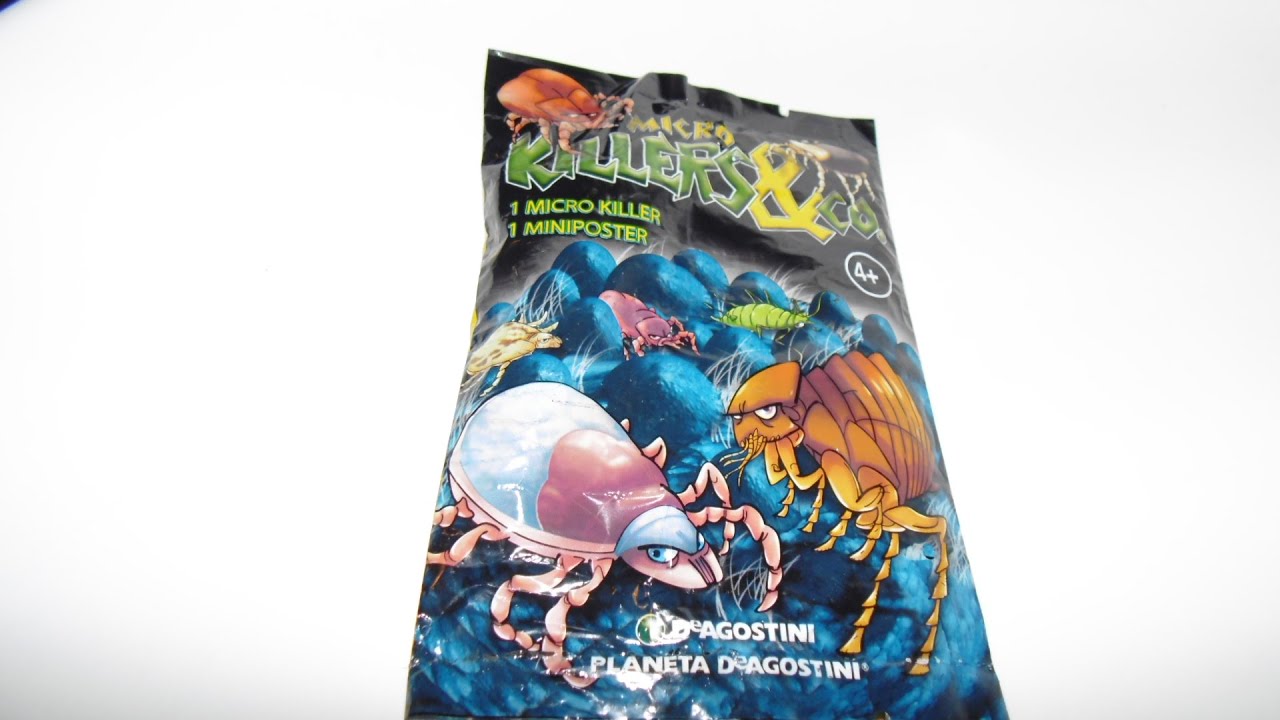 Apertura bustine di Micro Killers & Co. - DeAgostini - Opening Blind Bag -