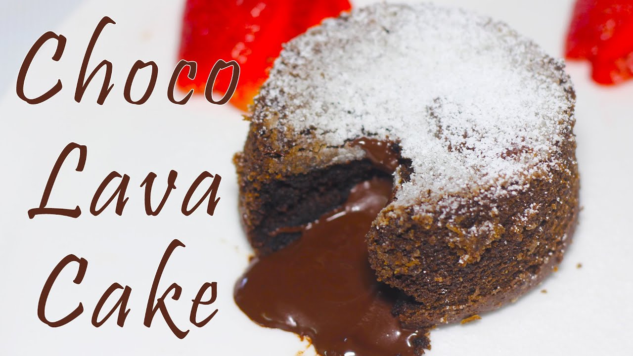 Eggless Choco Lava Cake Recipe | Easy Molten Lava Cake | Eggless Dessert Recipes | Kanak's Kitchen