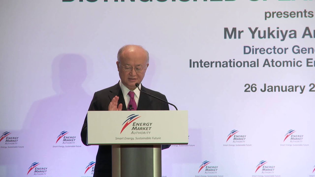 IAEA Director General Yukiya Amano on Nuclear Power Technologies