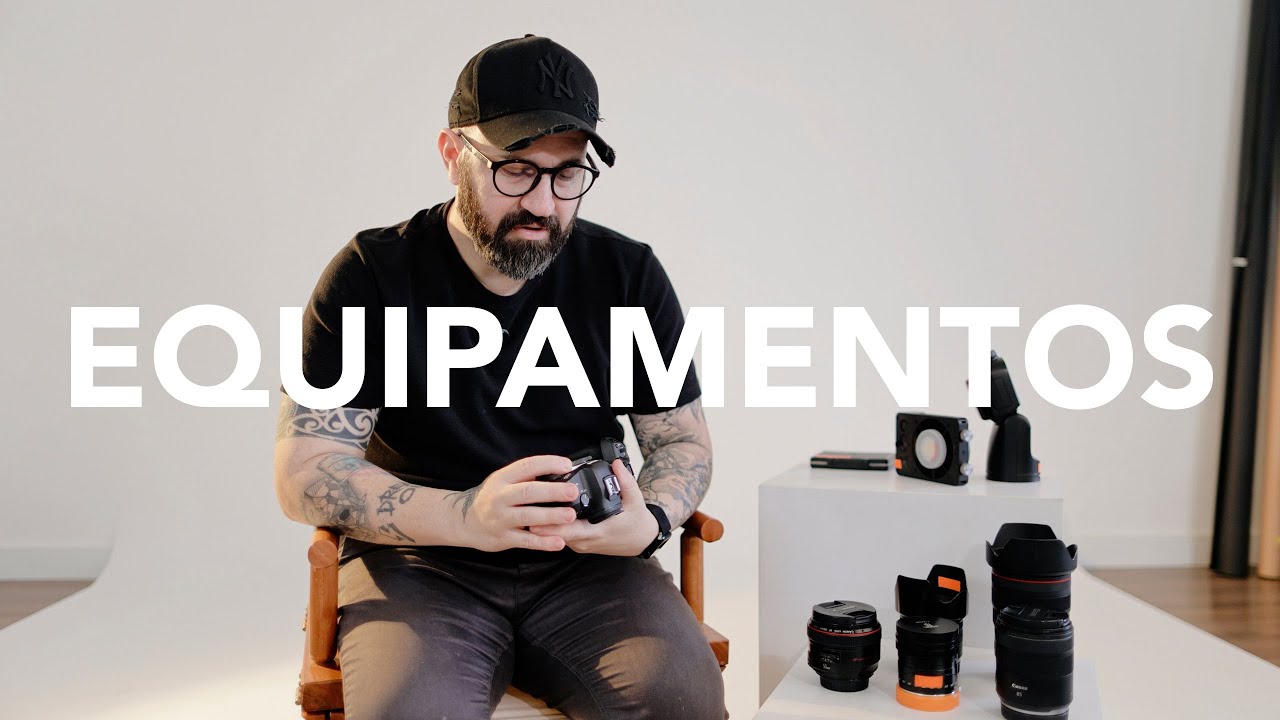 MEUS EQUIPAMENTOS em 2025 para fotografar CASAMENTOS
