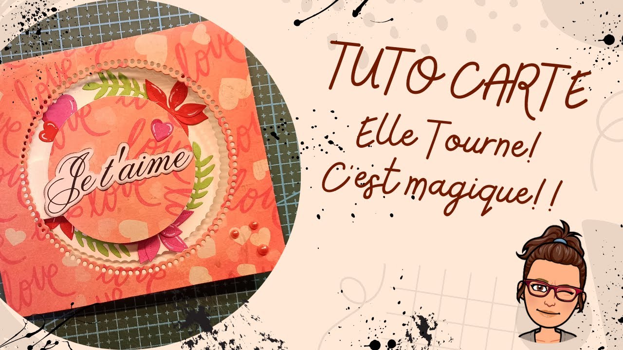 TUTO CARTE: ÇA TOURNE! EFFET WAOUH!!! INTERACTIVE