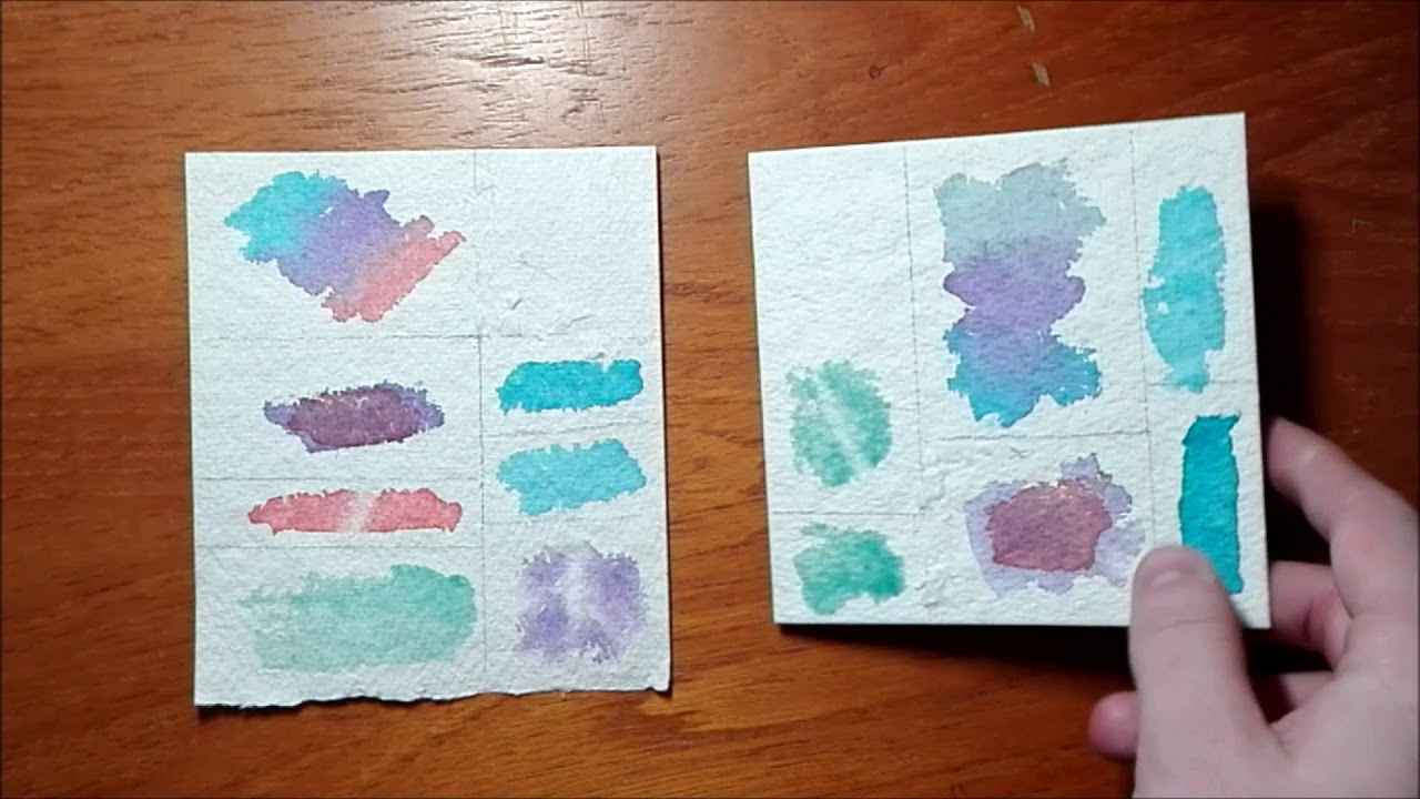 Testing Watercolour Papers