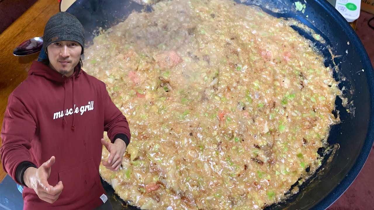情熱のもんじゃ焼きおじさん