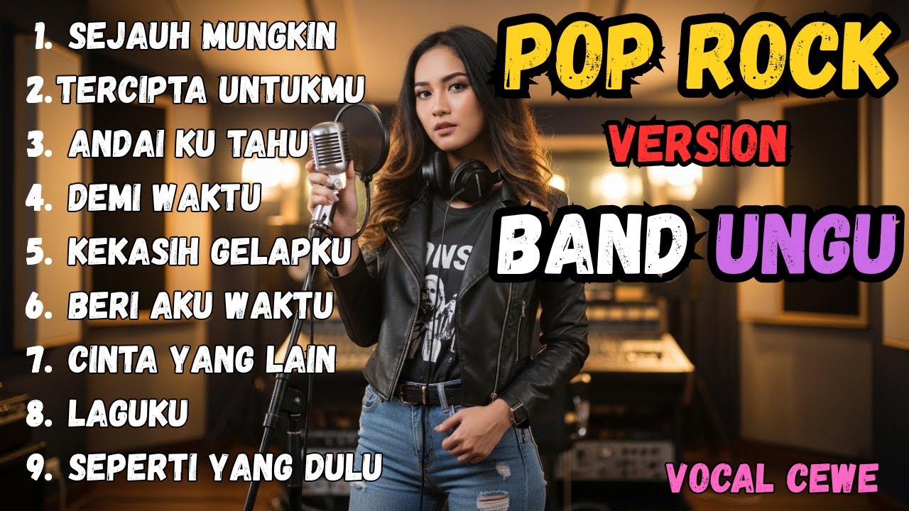 Playlist Ungu Band Cover Slow Rock Santai 2026 – Lagu Baper Paling Dicari