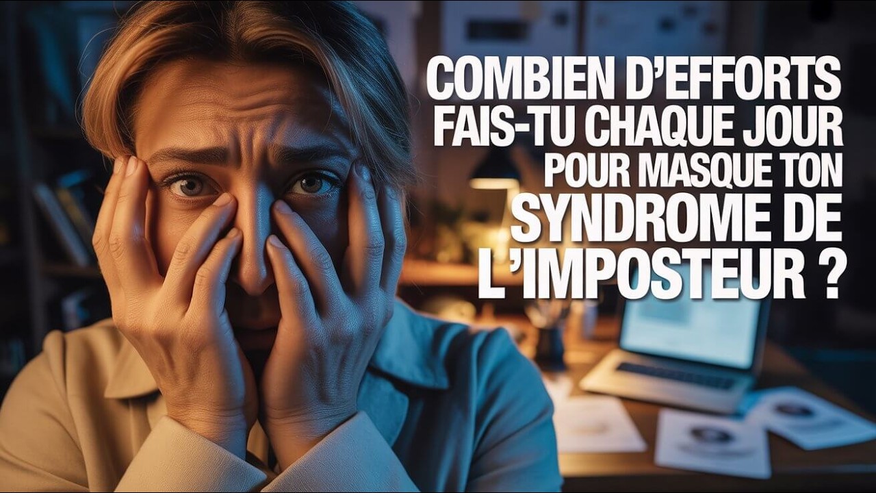 Combien d’efforts fais-tu chaque jour pour masquer ton syndrome de l’imposteur ?