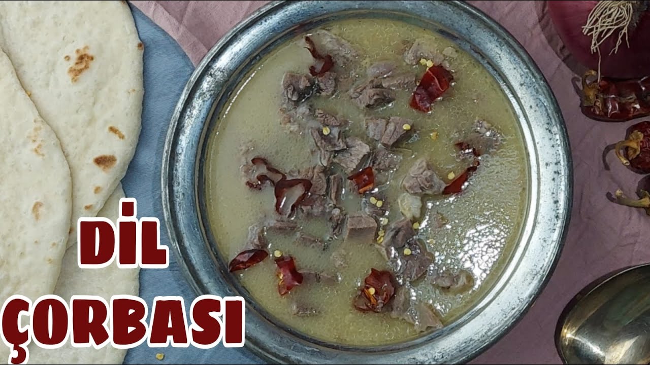 DİL ÇORBASI TARİFİ👍LOKANTA USULÜ ENFES ÇORBA NASIL YAPILIR🔝 DANA DİL İÇİN PÜF NOKTALARI ANLATILDI😉