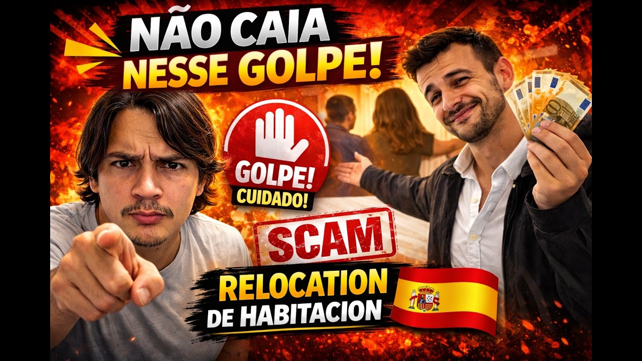 NÃO CAIA! O golpe do Relocation de Habitación na Espanha