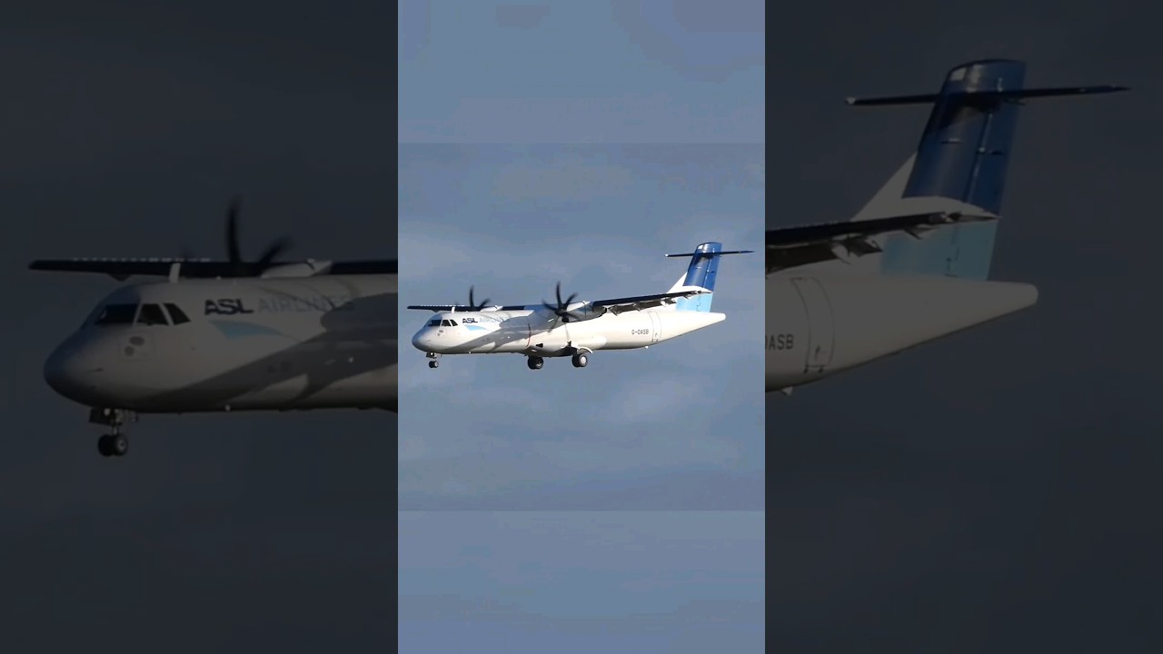 ASL Airlines little ATR-72F #shorts