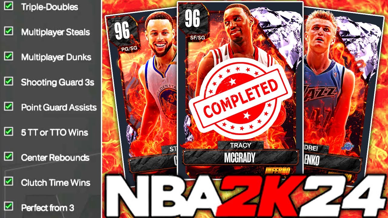 THE BEST METHOD TO COMPLETE EVERY INFERNO AGENDA AS FAST AS POSSIBLE IN NBA 2K24 MyTEAM!