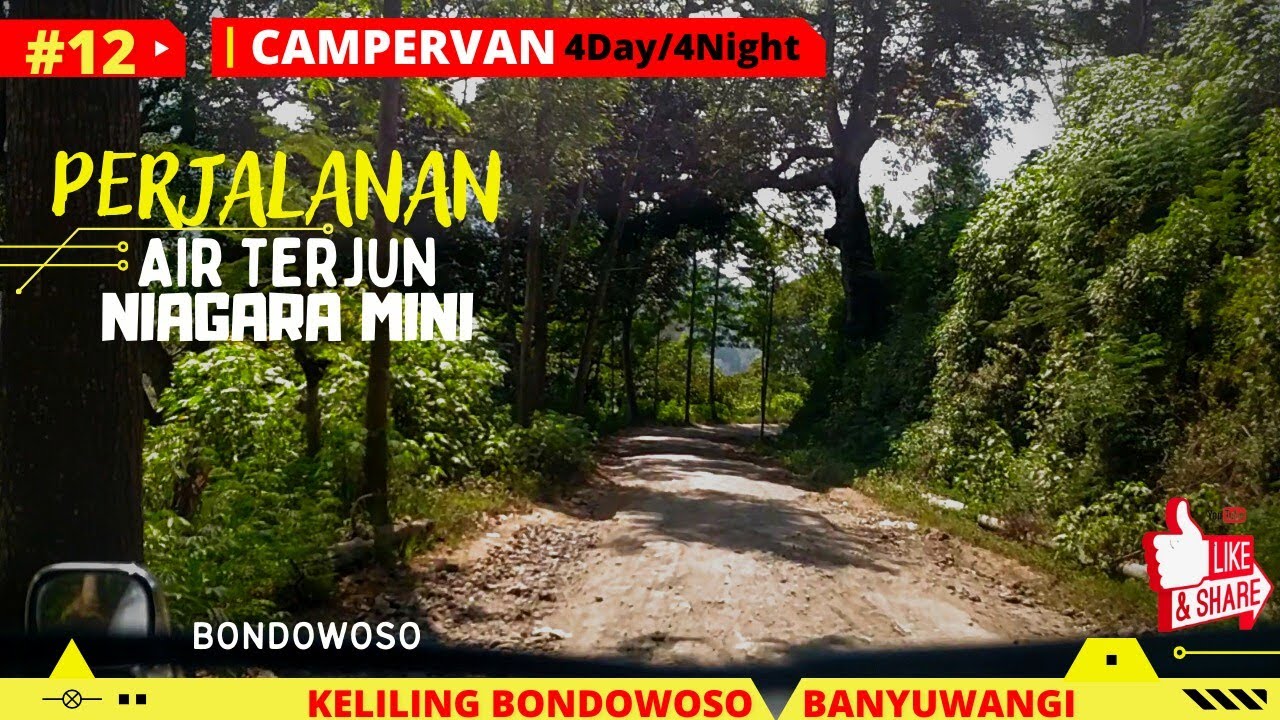Perjalanan Air Terjun Blawan Niagara Mini Bondowoso