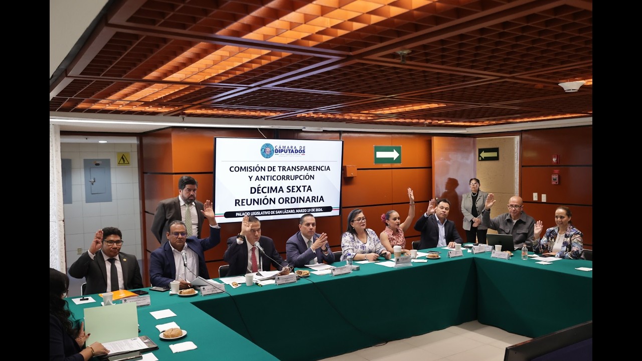 EN VIVO / Reunión Ordinaria de la Comisión de Transparencia y Anticorrupción