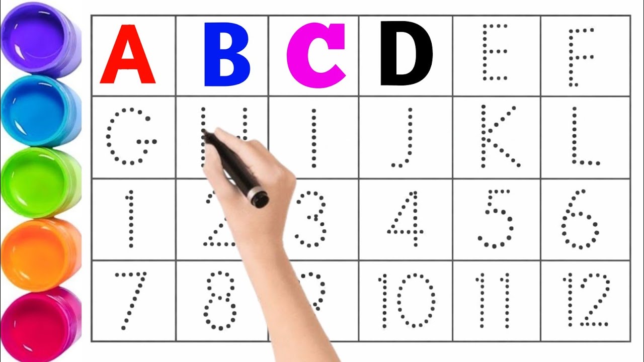 A to Z Alphabet and 1 to 20 Counting for Kids