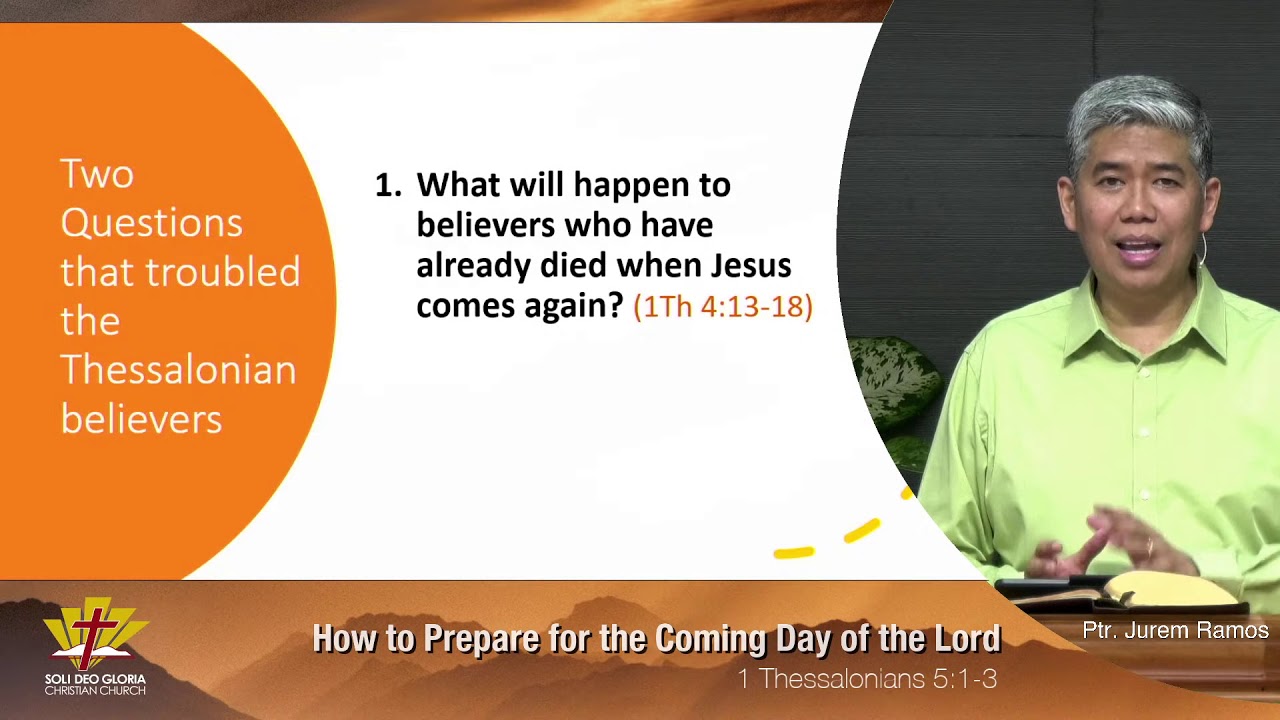 How to Prepare for the Coming Day of the Lord