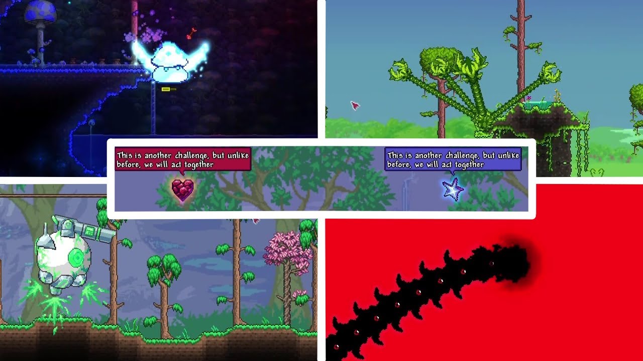 Terraria: Dormant Dawn Mod: All Bosses/Minibosses