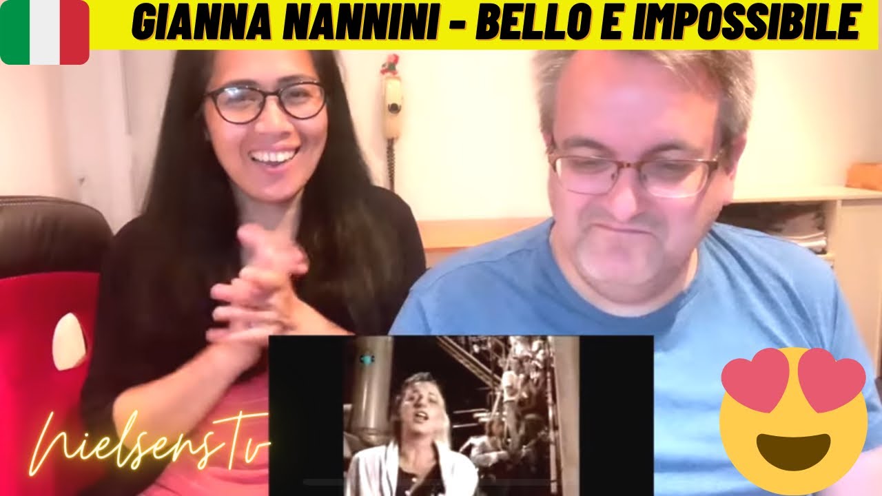 🇩🇰NielsensTv REACTS TO Gianna Nannini - Bello E Impossibile - SOUNDS REALLY GOOD💕😱