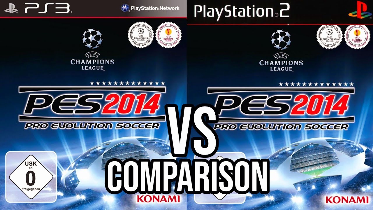 PES 2014 PS3 Vs PS2