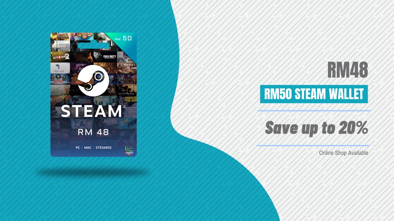 Wegamingasia - Steam Wallet from RM4.80 | Steam Wallet | Game Credits Top Up