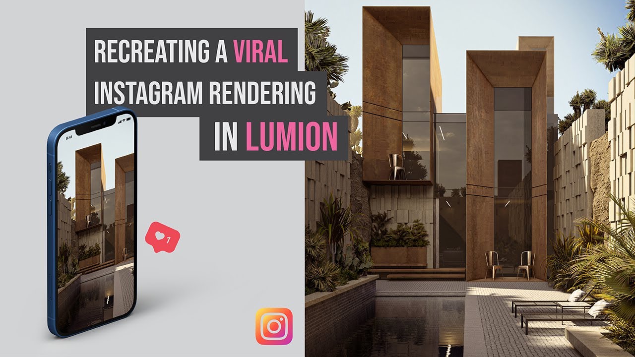Recreating a Viral Rendering from Instagram with Lumion + Photoshop (TUTORIAL)