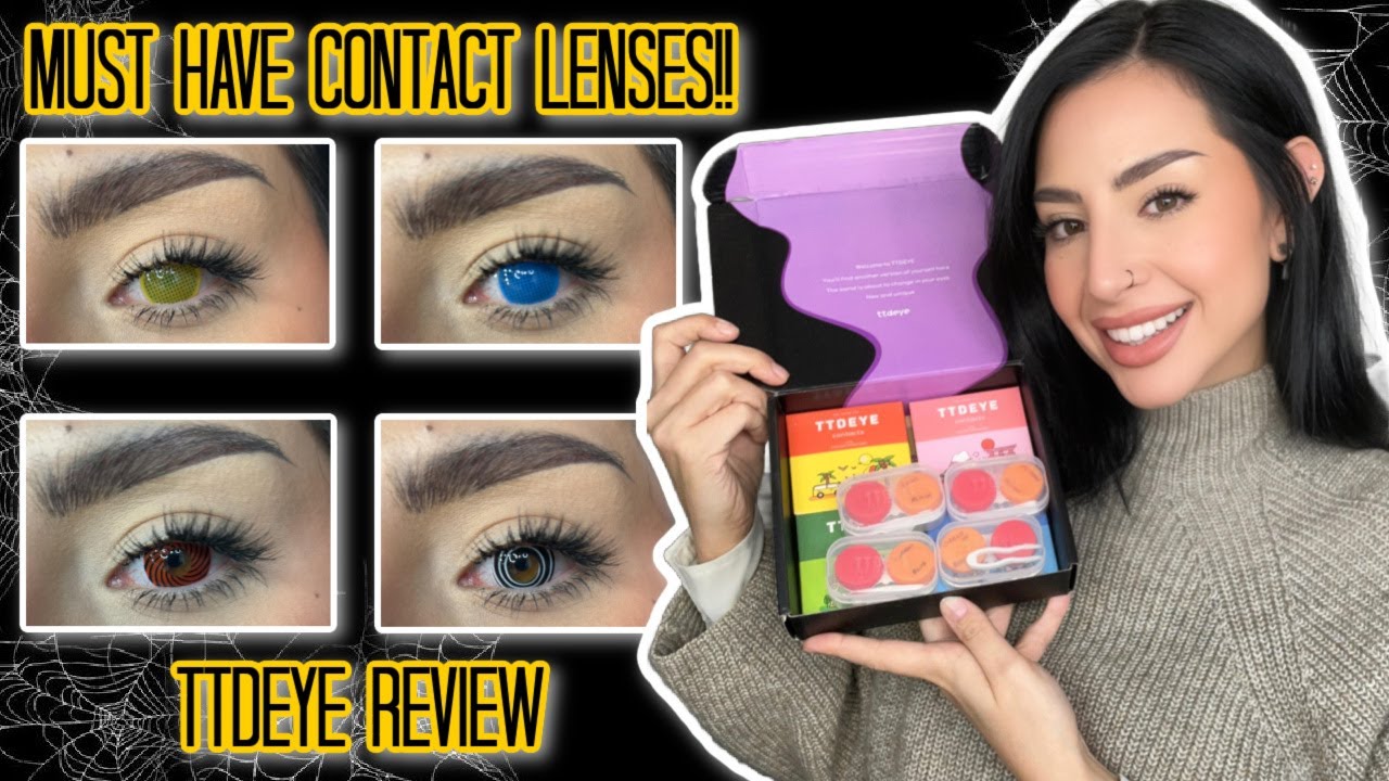 2023 COOLEST HALLOWEEN CONTACT LENSES | TTDEYE review