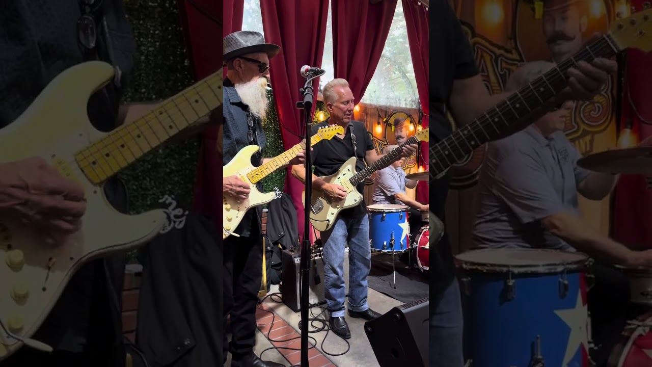 Blues Legends, Mark Hummel, Junior Watson and Anson Funderburgh in Arcadia, CA 2025.