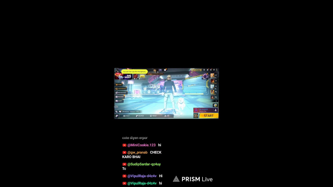 Live streaming of Super Lord' FF FREE FIRE MAX GAMING