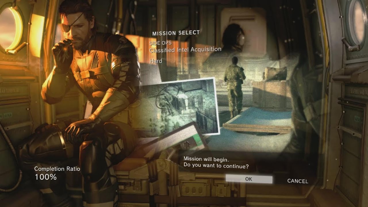 MGS V: GZ | (SIDE OPS: Classified Intel Acquisition) (Hard) (S-Rank)