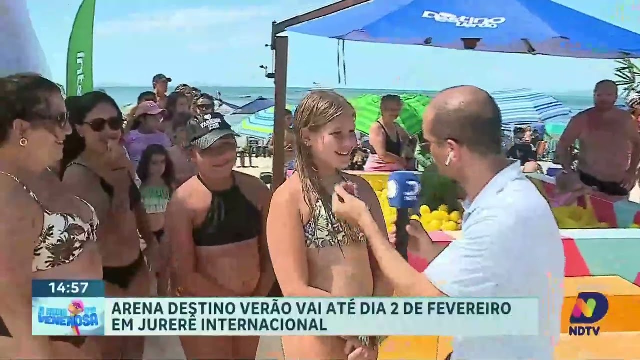 Jurerê Internacional recebe Arena Destino Verão até o início de fevereiro