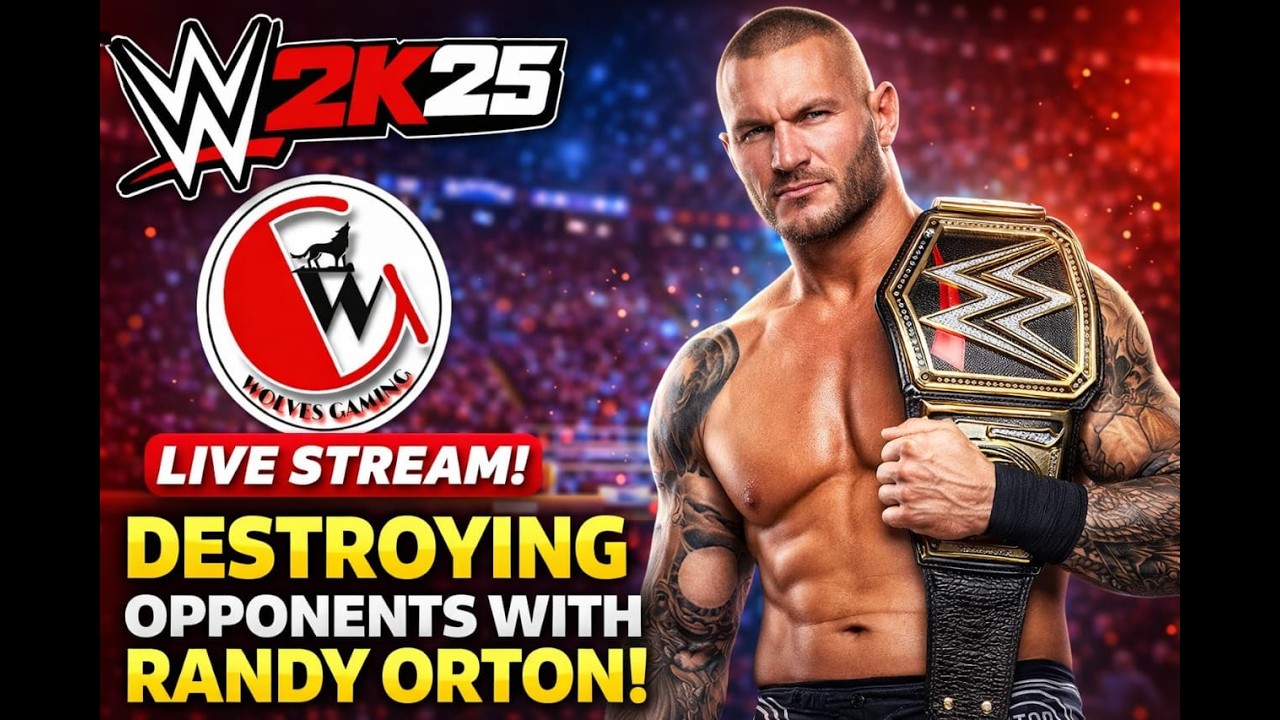 WHO IS NEXT...RKO OUTTA NOWHERE” ..... WWE 2K25 LIVE STREAM /#wwe #wwe2k25  #randyorton