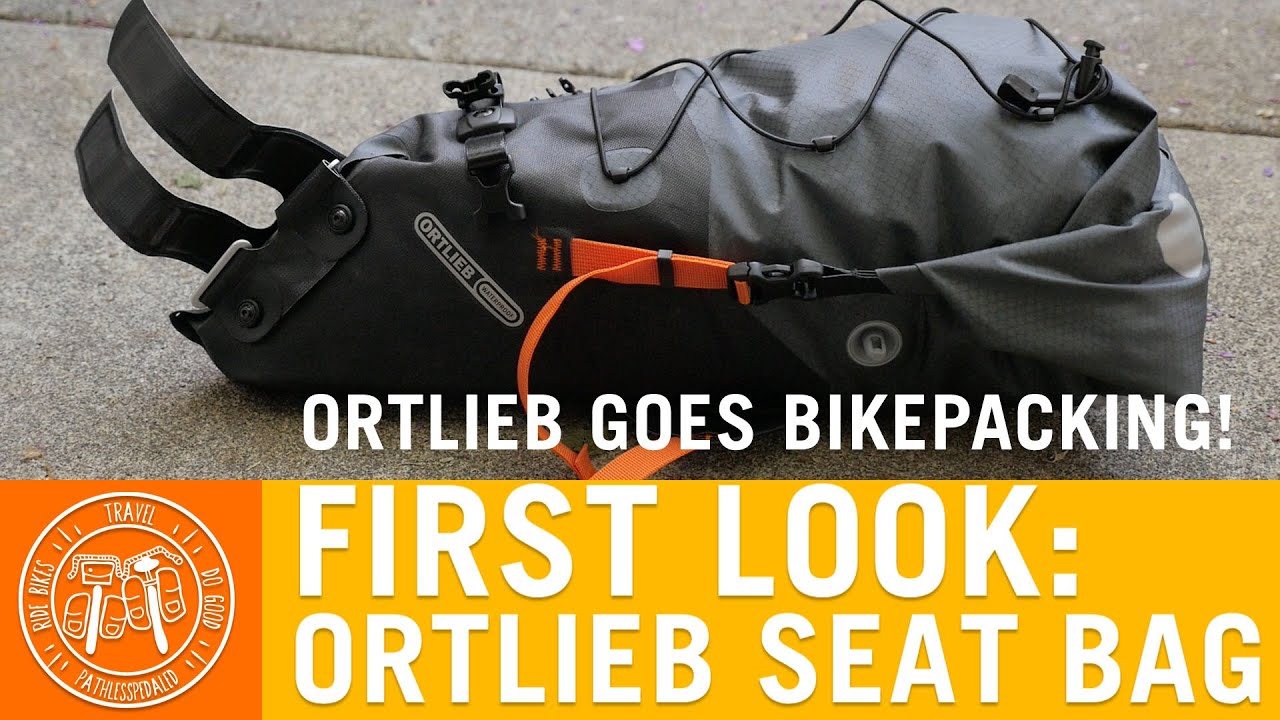 Ortlieb Bikepacking Seat Bag - PathLessPedaled.com