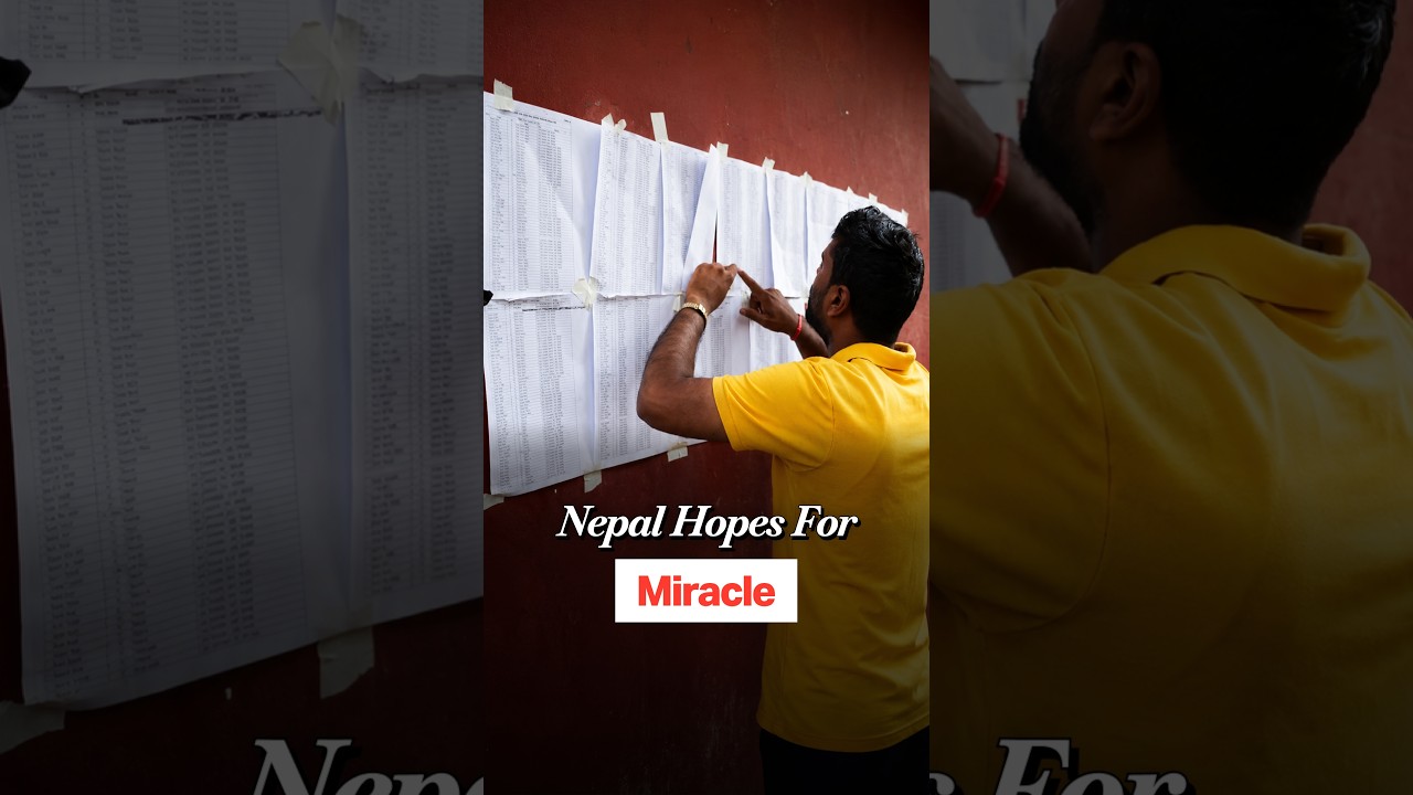 Nepal Flash Floods Families Desperately Comb Through Missing & Death Lists for Loved Ones
