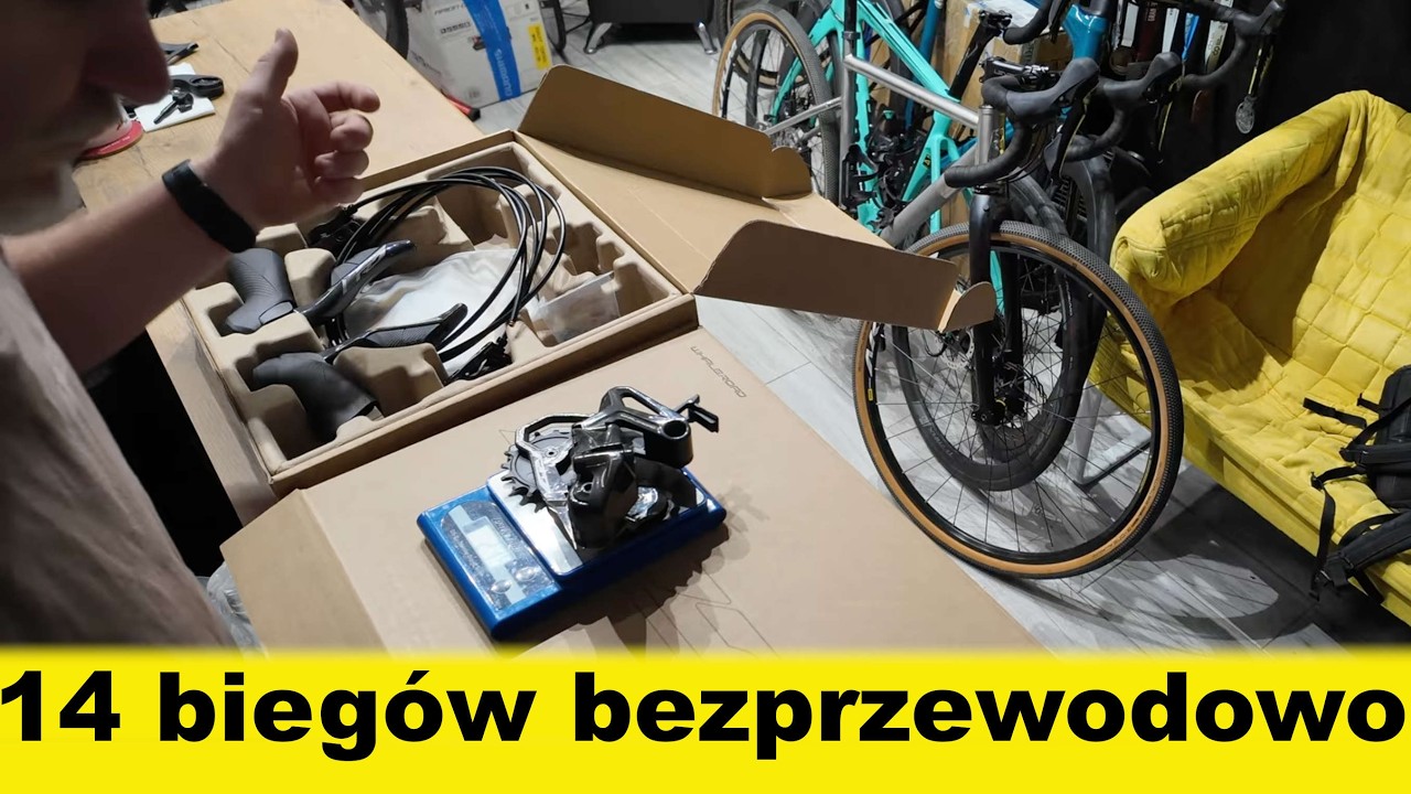 Kaseta 14 bieg&oacute;w - Chinskie przerzutki - kopia Srama? Zrobili bez kabli?