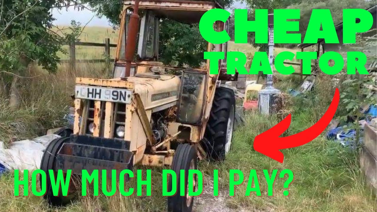 I Bought the CHEAPEST Tractor on the Market UK | International 2350A | Will there be a nice PROFIT?