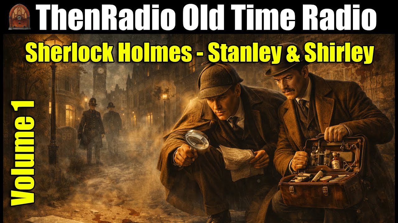 Sherlock Holmes - Stanley & Shirley - Vol 1 - 8+ hrs #otr #blackscreen #sherlockholmes