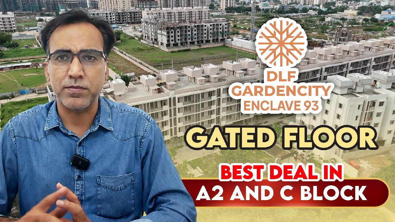 DLF Garden City Enclave 93 New Construction Update| Resale deal starting 1.90 Cr