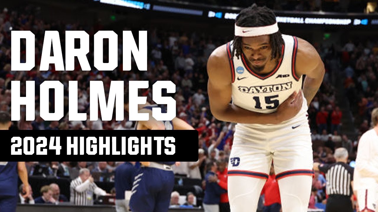 DaRon Holmes II 2024 NCAA tournament highlights