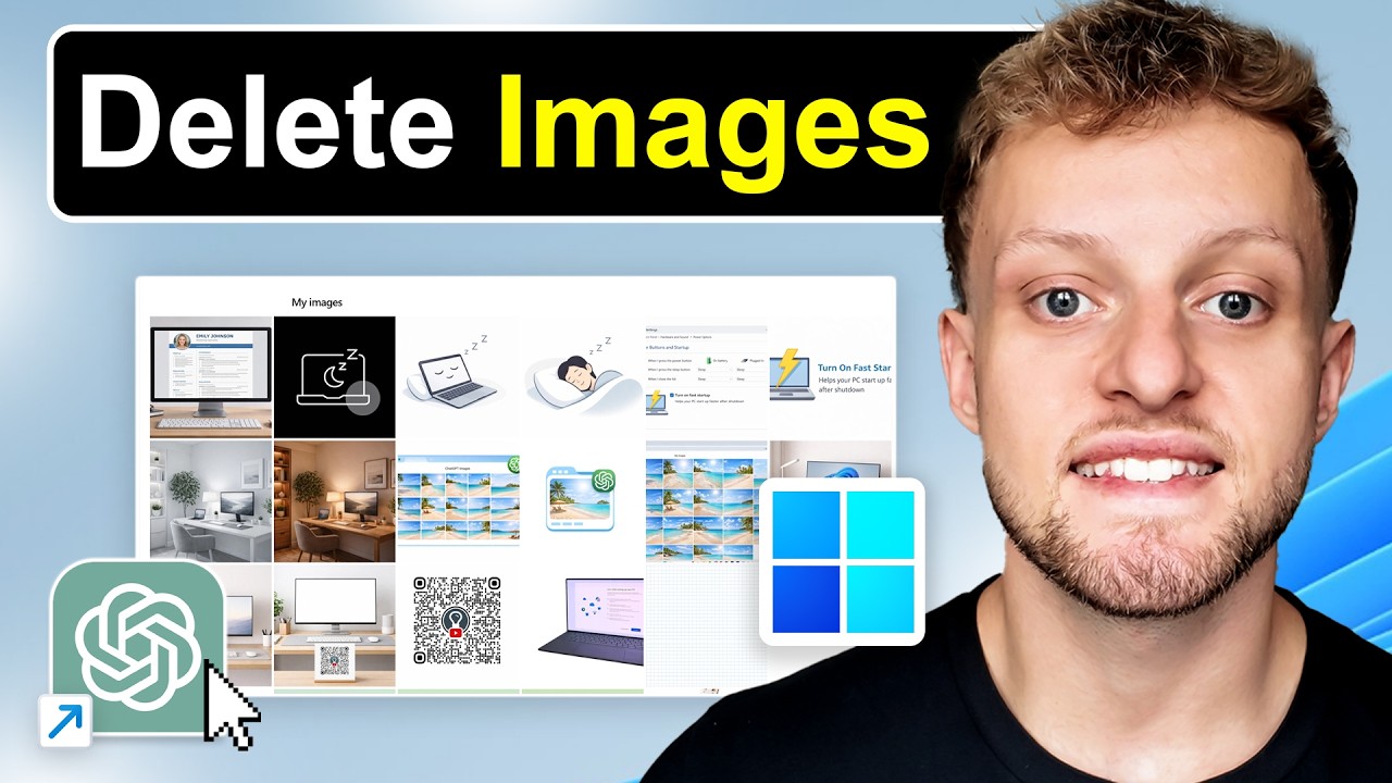 How To Delete Images From ChatGPT Library (Step By Step)