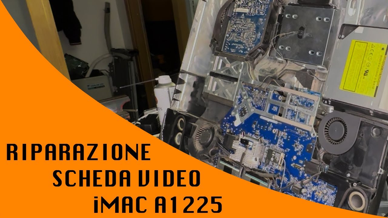Riparazione Scheda Video iMac A1225 (Righe verdi)