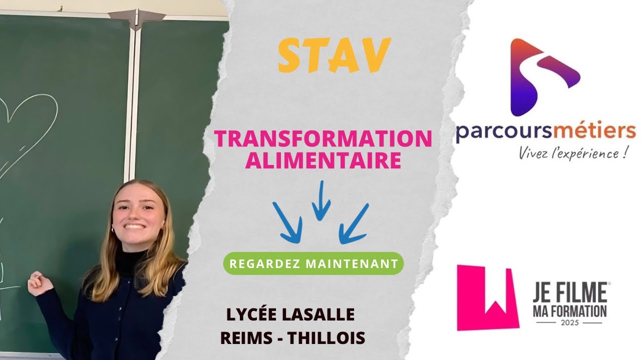 Je filme ma formation STAV Transformation Alimentaire Groupe n°2