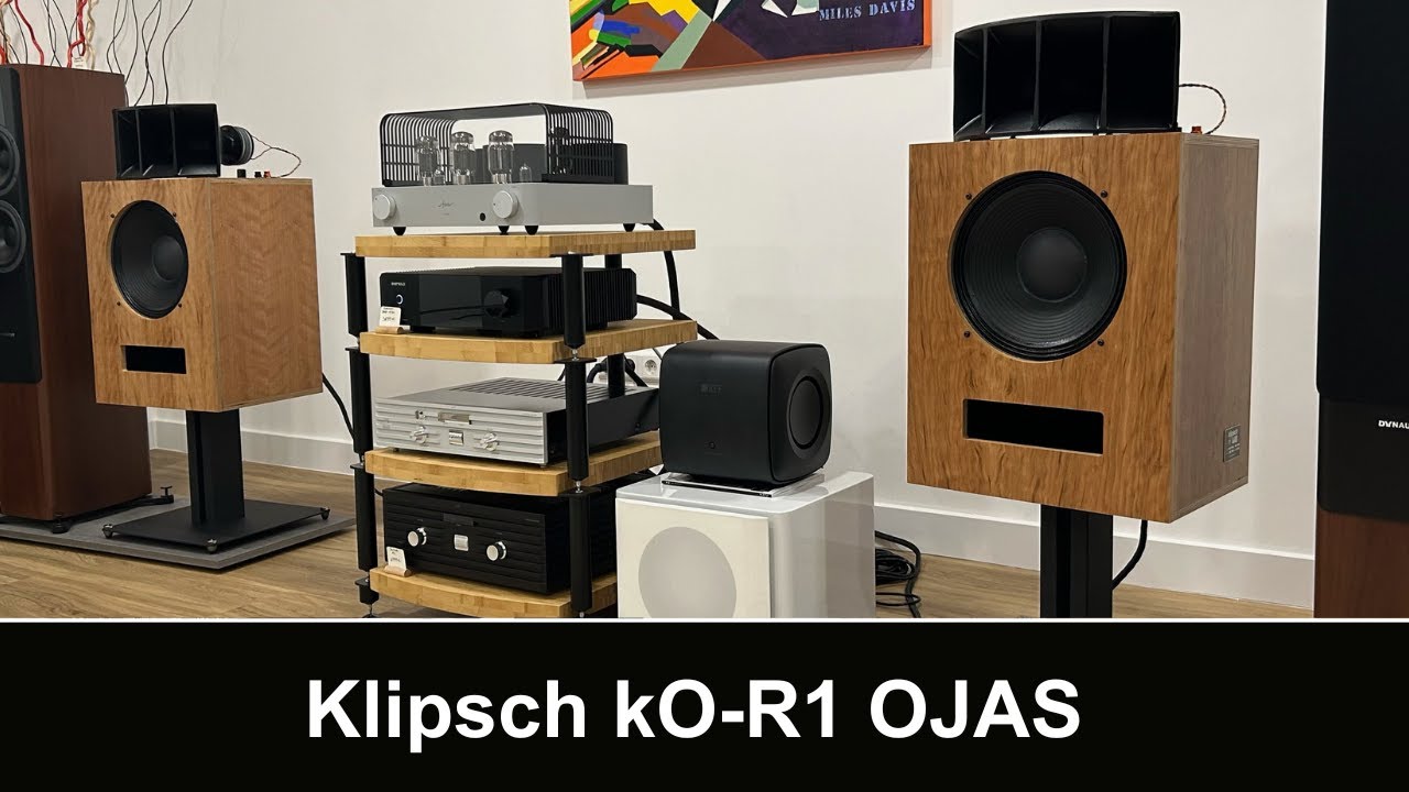 Les enceintes Klipsch kO-R1 Ojas en 2min - Unboxing