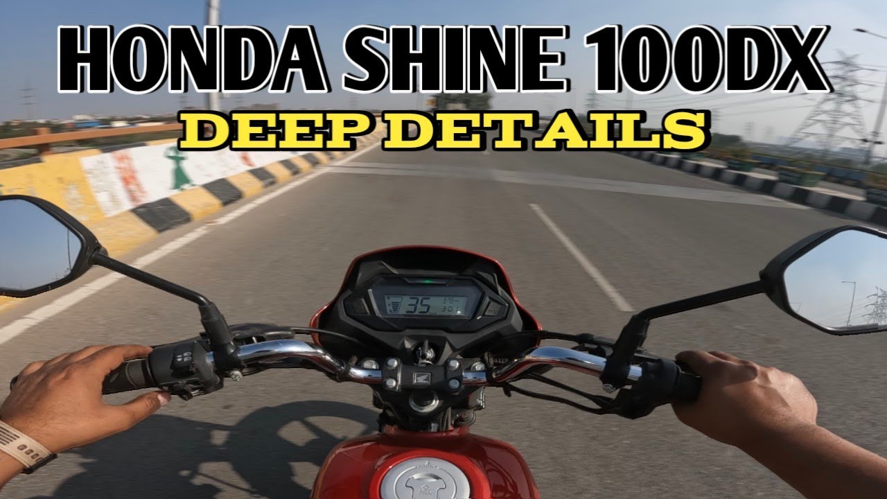 New Honda Shine 100dx Deep Detailed Review | PoweronTorque 