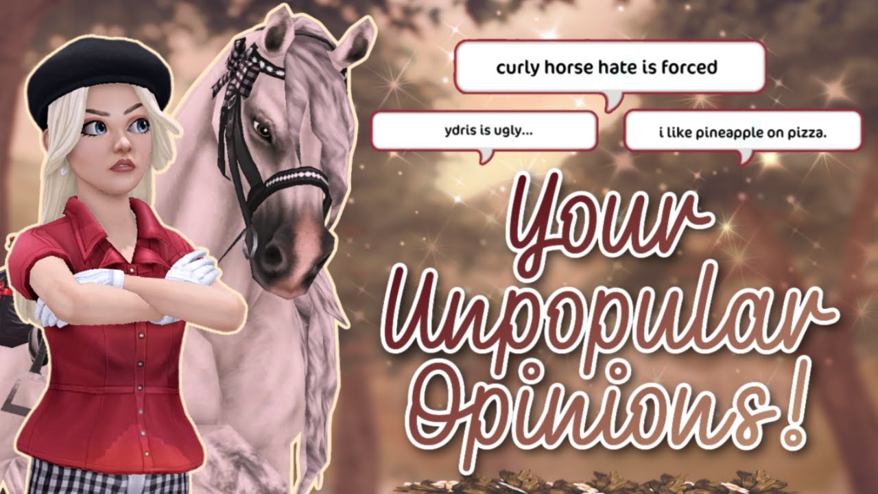 Ваши непопулярные мнения! 👀 | Star Stable Online