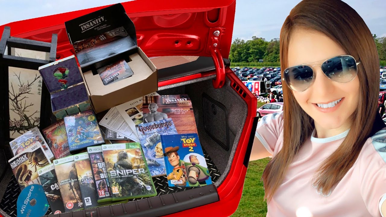 LIVE CARBOOT VIDEO GAME HUNTING & PICKUPS W/HOLSTER! (#48)
