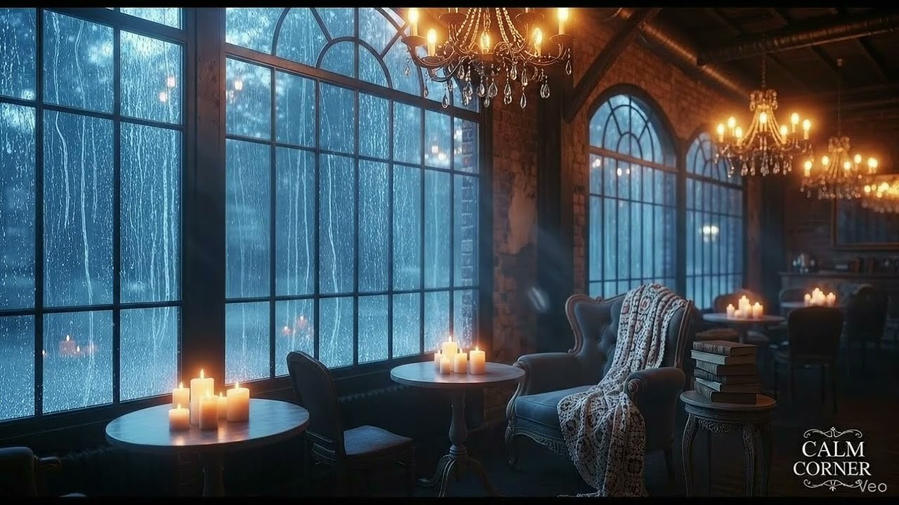 [ #Calm Corner 37 ] Relaxing Jazz for Study, Work & Focus | Cozy Coffee Shop Ambience