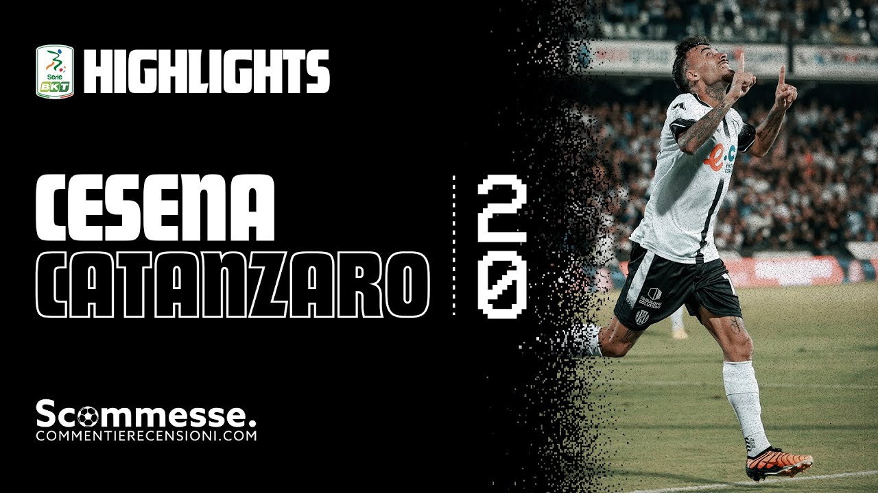 [HIGHLIGHTS] Cesena - Catanzaro: 2-0