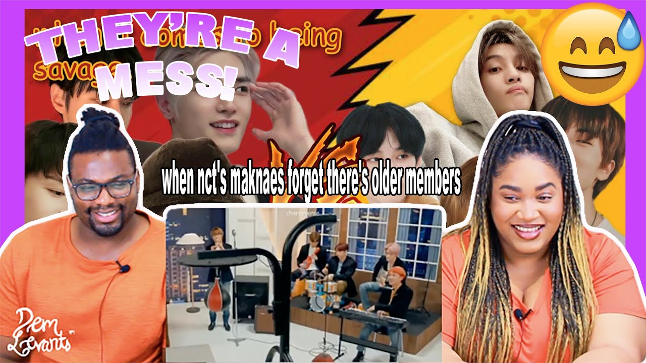 When nct's maknaes forget there's older members (rip hyung line)| REACTION