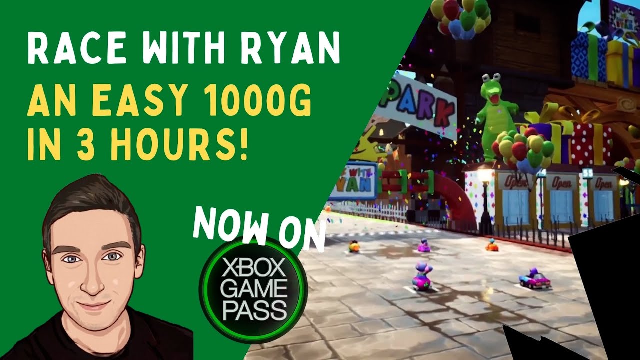 Race with Ryan - Achievement Walkthrough (1000g in 3 hours)